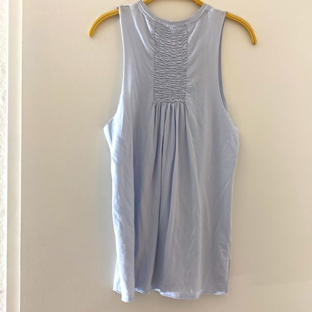 Nwot Baby Blue mono B Sleeveless Top